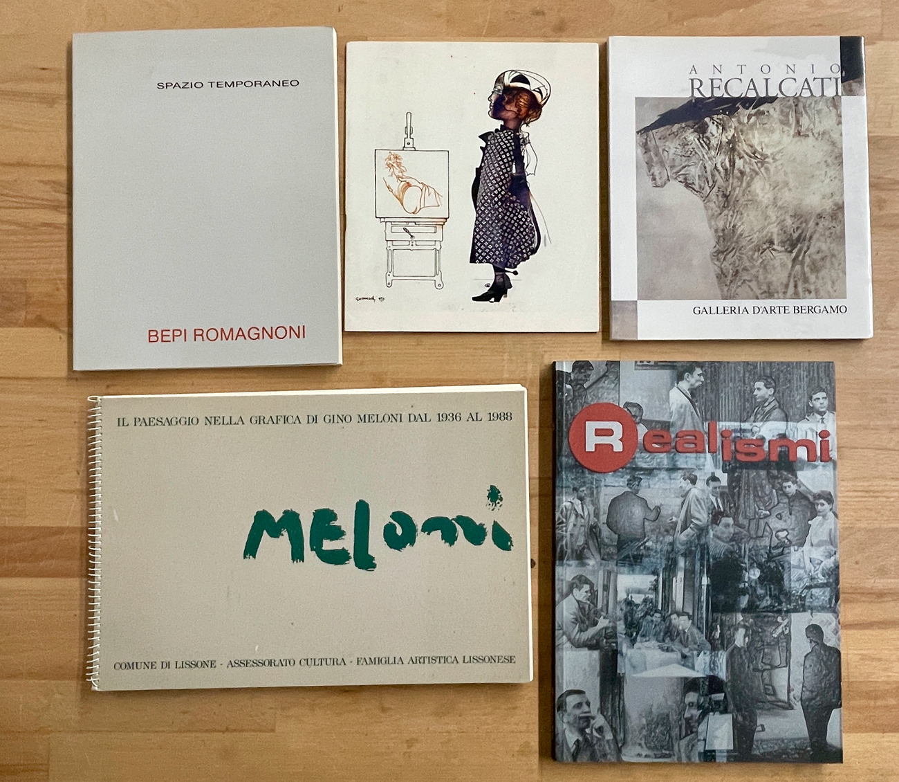 REALISMO ESISTENZIALE - Lotto unico di 5 cataloghi