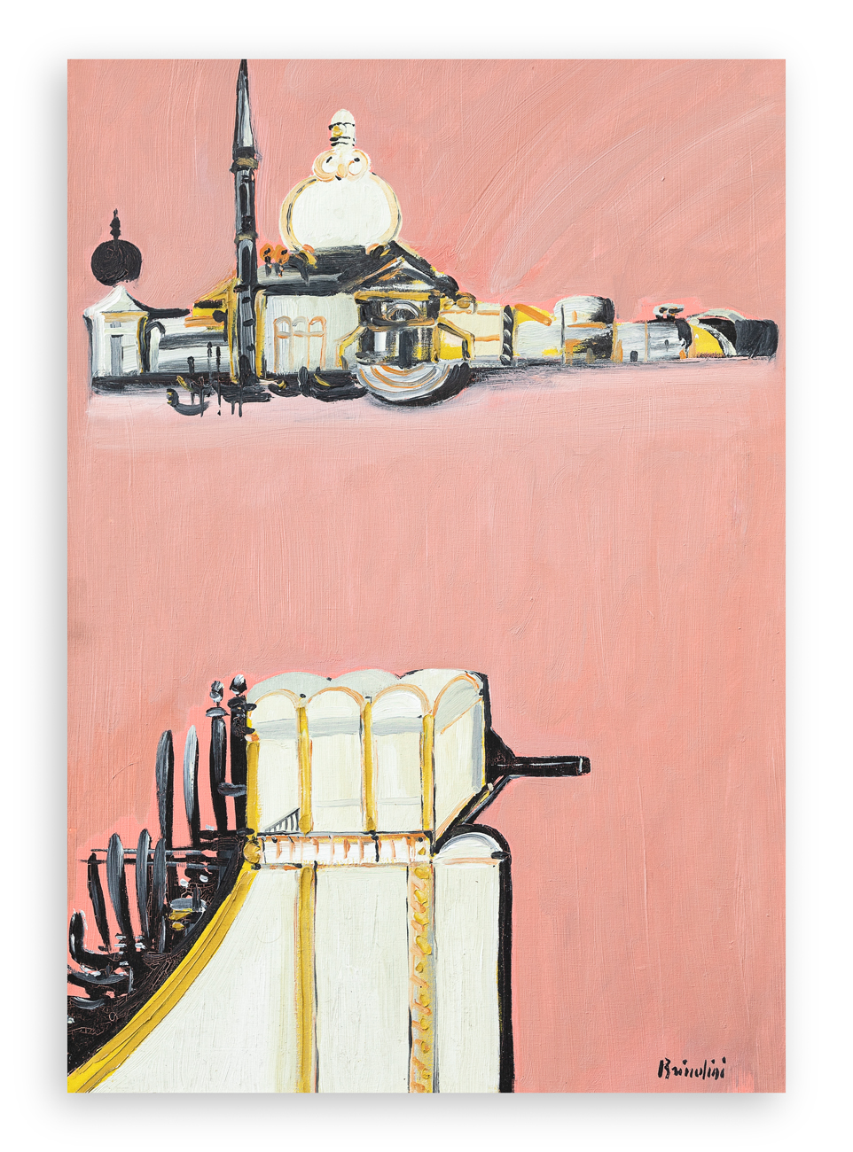 REMO BRINDISI (1918-1996) - Senza Titolo, 1971