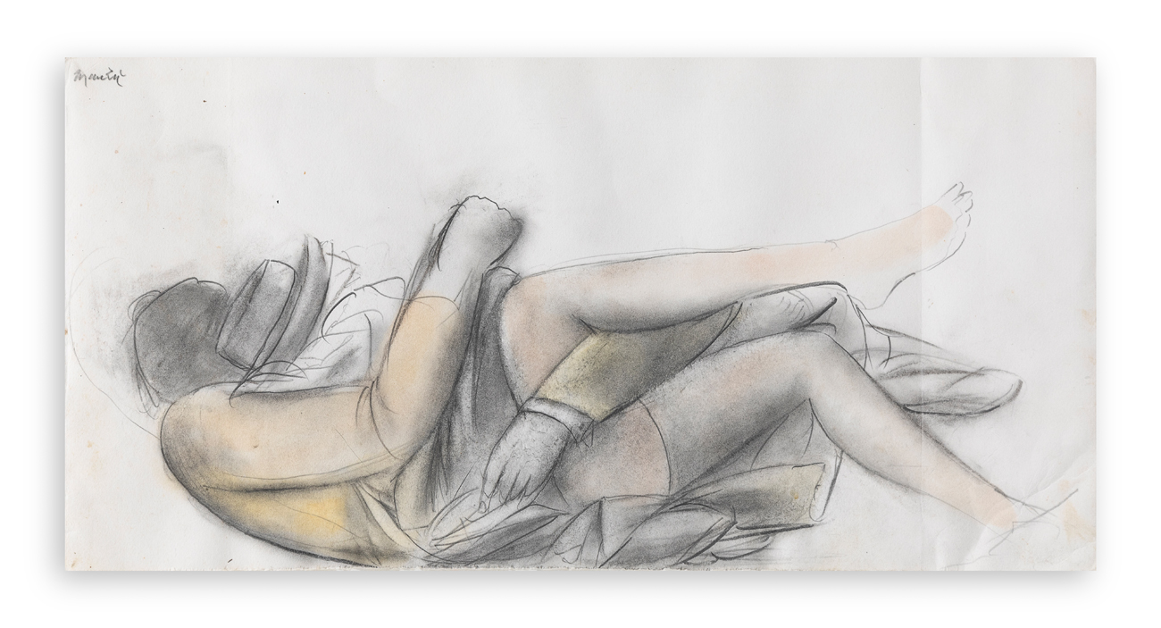 GIACOMO MANZÙ (1908-1991) - Amanti