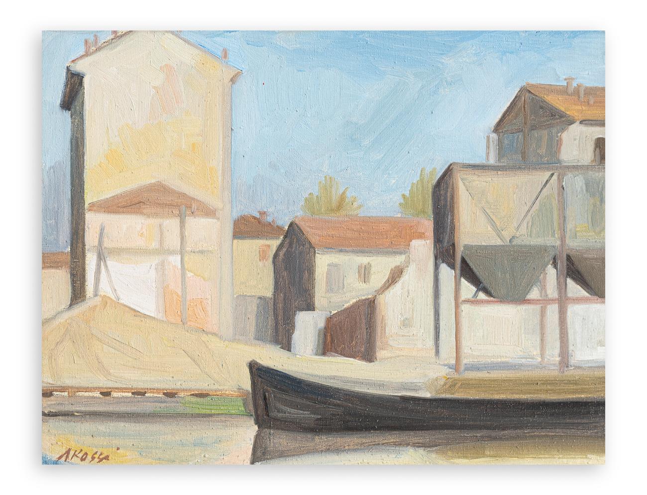 ATTILIO ROSSI (1909-1994) - Senza Titolo (Paesaggio)