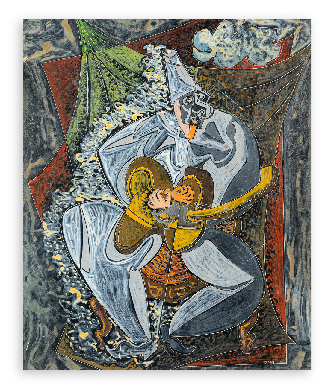 PIPPO ORIANI (1909-1972) - Pulcinella, 1960
