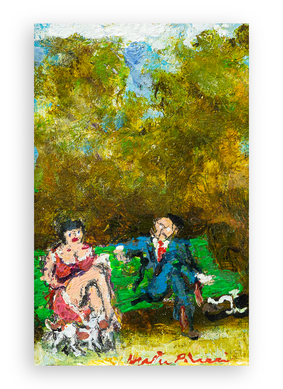 WALTER PIACESI (1929-2022) - Giardino pubblico, 2013