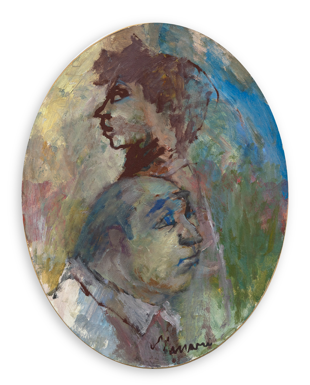 MINO MACCARI (1898-1989) - Senza Titolo, anni '80