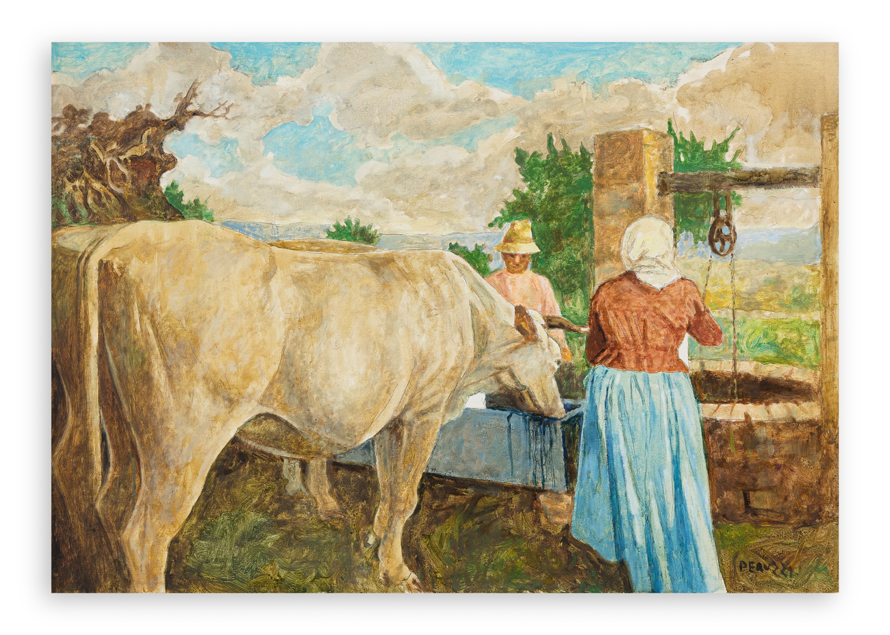 CESARE PERUZZI (1894-1995) - Senza Titolo