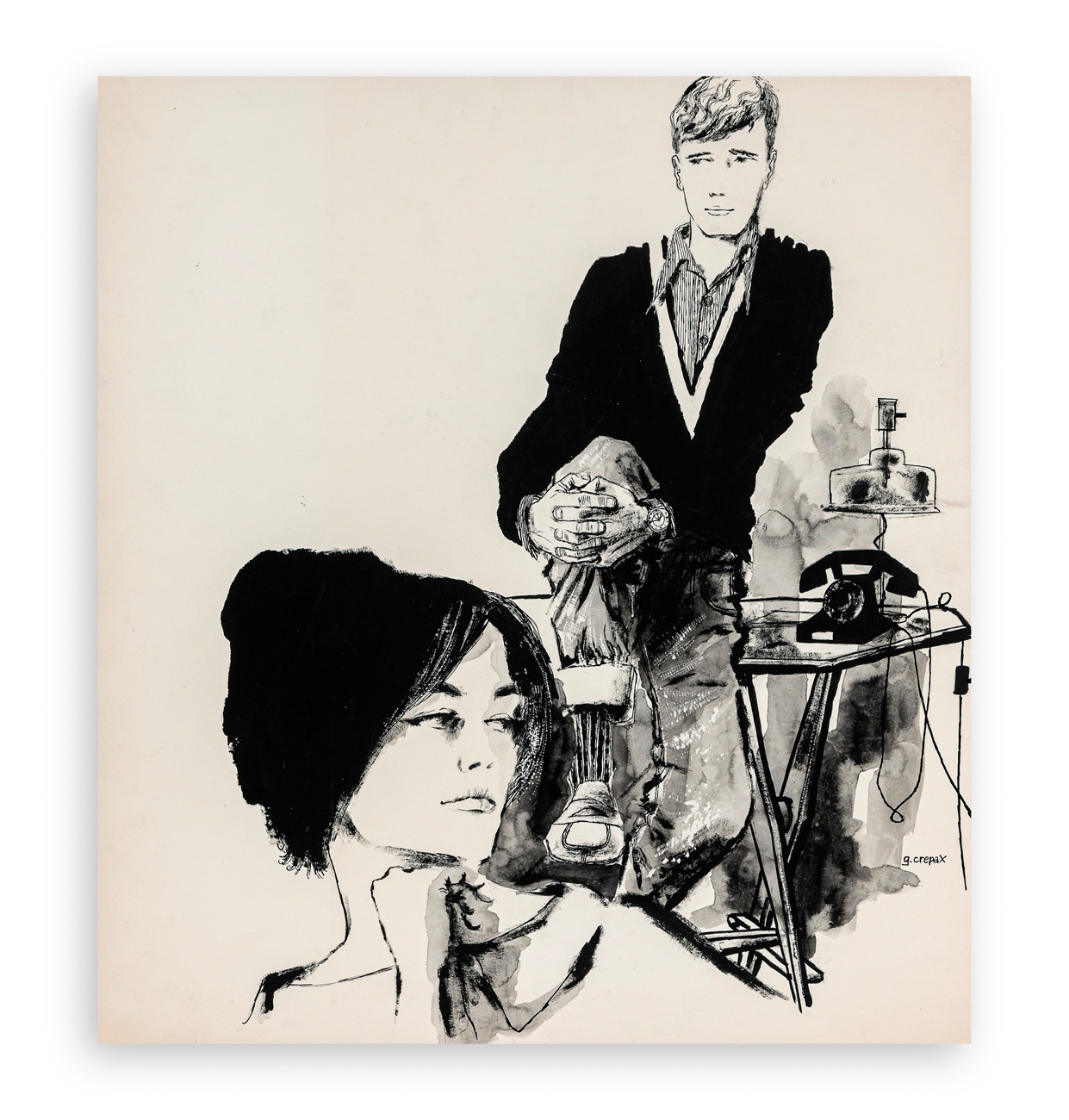 GUIDO CREPAX (1933-2003) - Senza Titolo (Valeria ritorna), 1962-1965