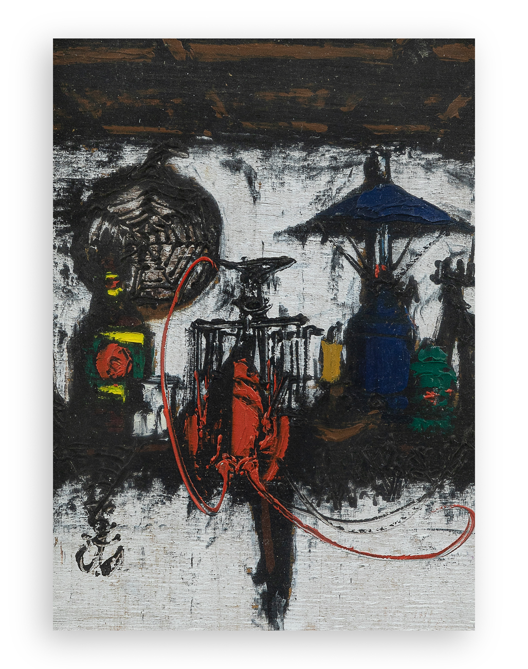 GENNARO PICINNI (1933) - L'aragosta (Natura morta), 1962