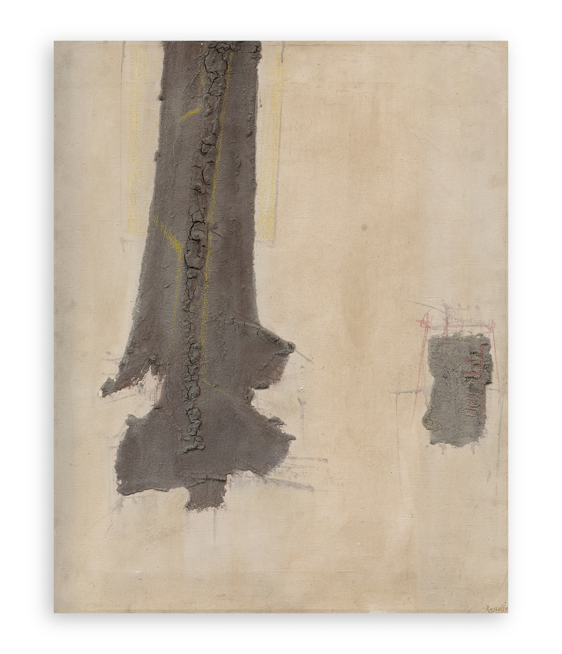 MARIO ROSSELLO (1927-2000) - Senza Titolo, 1958