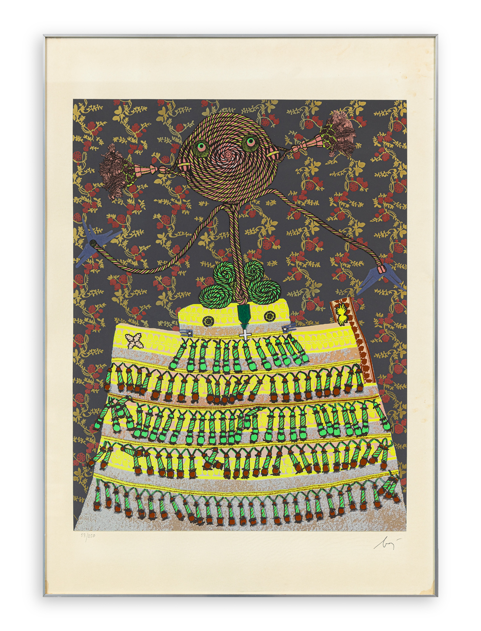 ENRICO BAJ (1924-2003) - Ninette de Valois, 1975