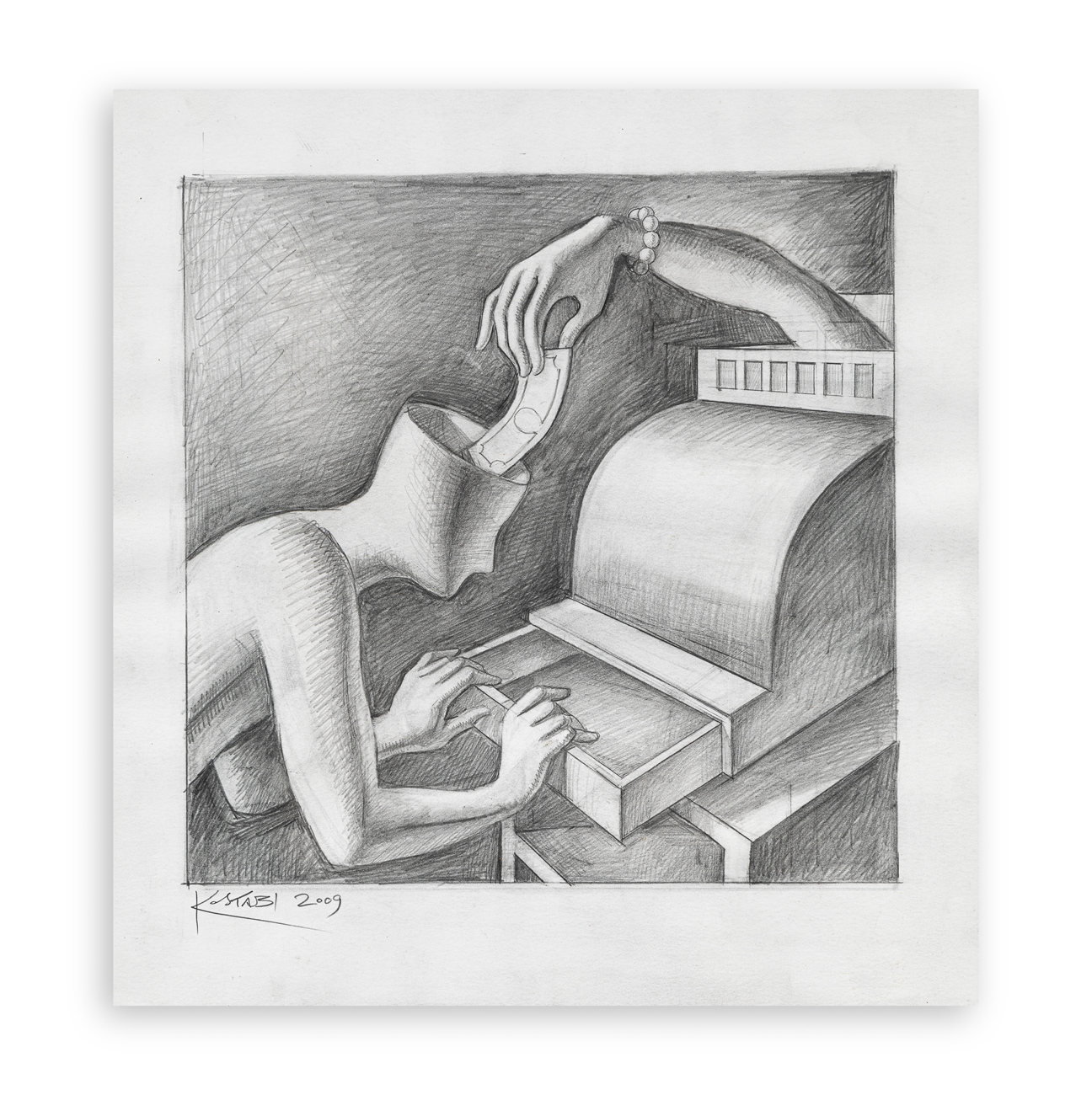 MARK KOSTABI (1960) - Currency of the mind, 2009