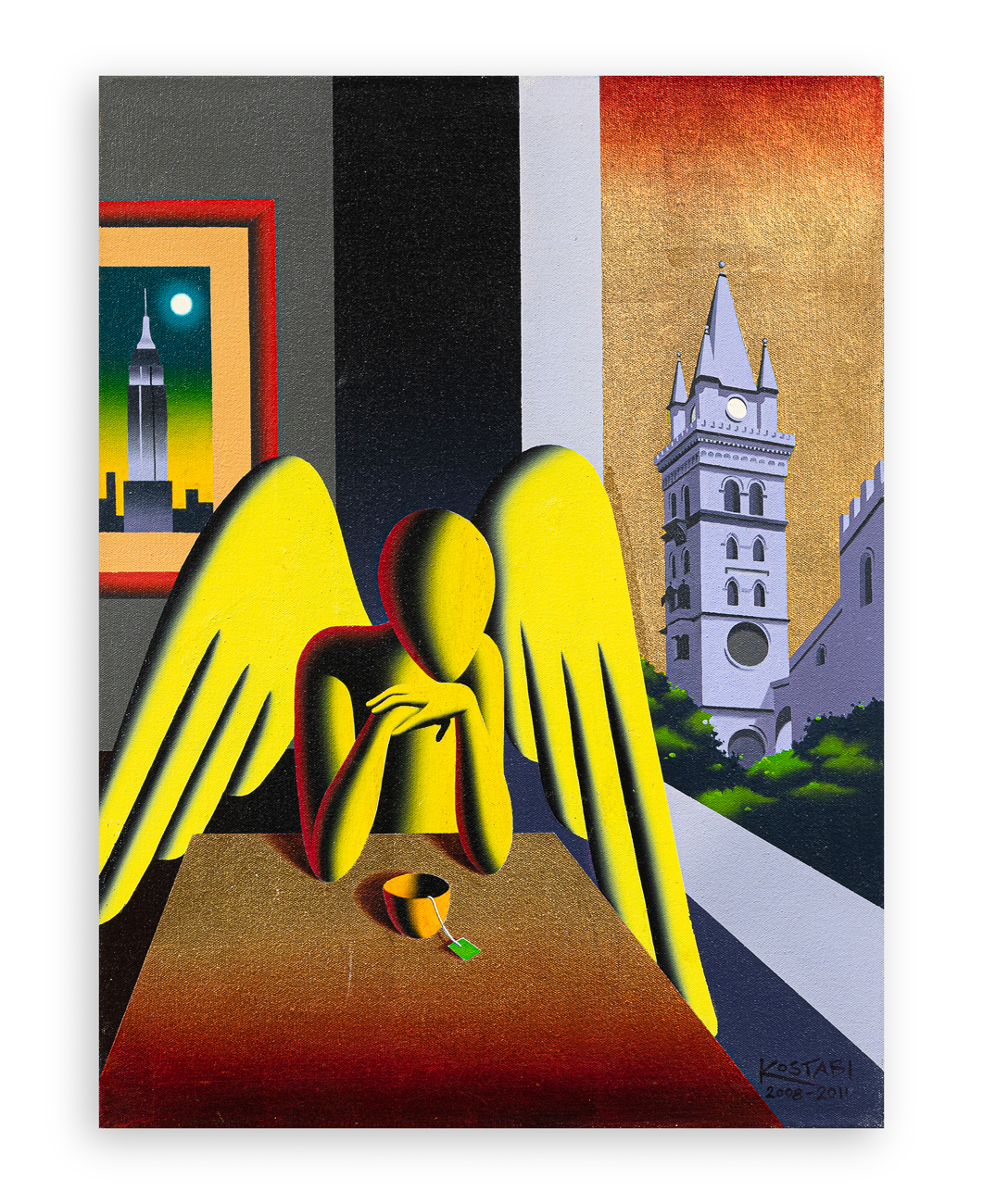 MARK KOSTABI (1960) - The hour grows late, 2008-2011