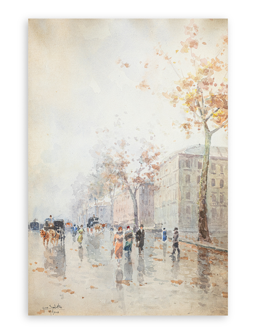 GINO SCALATELLI (1870-1920) - Milano
