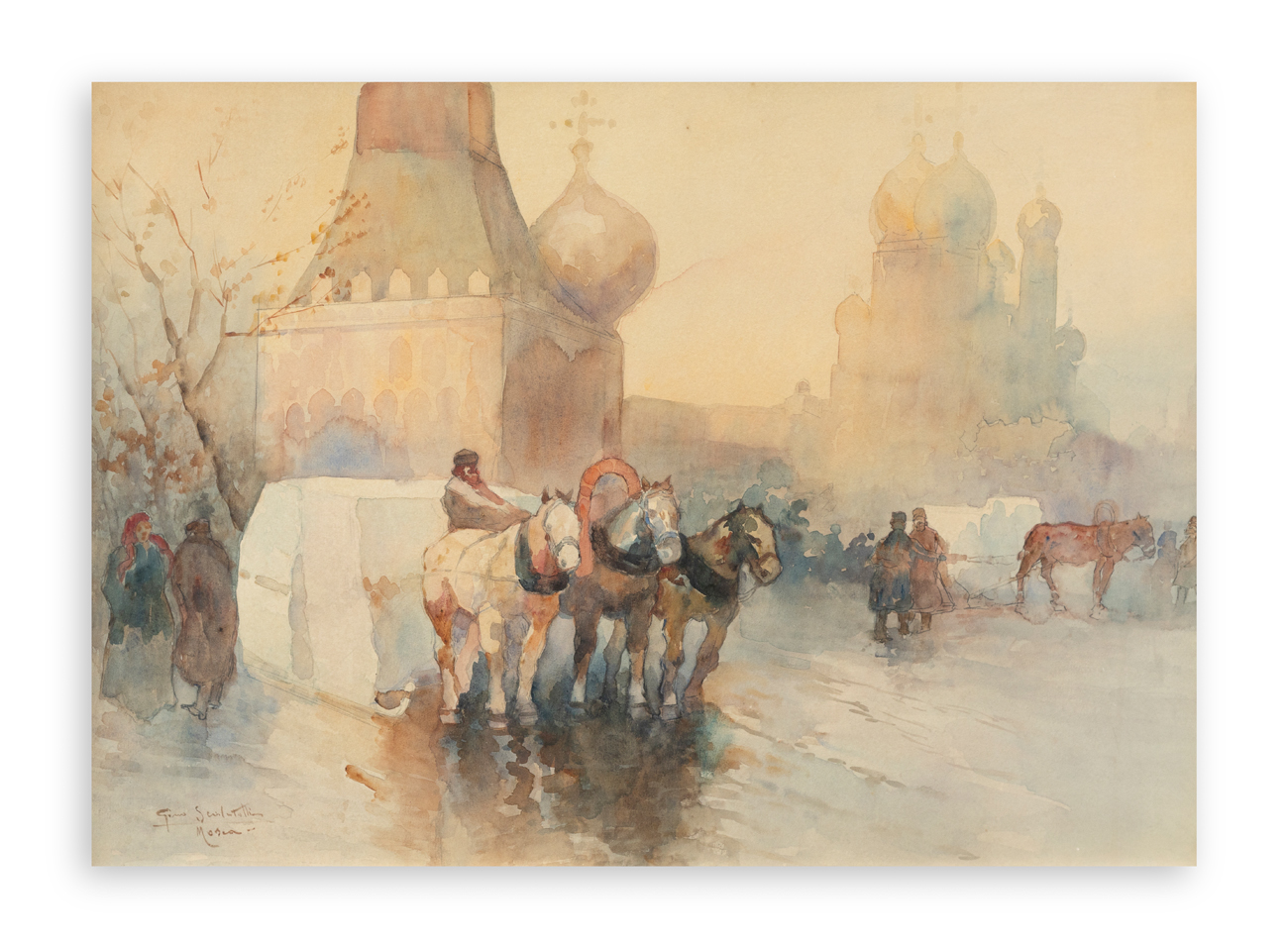 GINO SCALATELLI (1870-1920) - Mosca