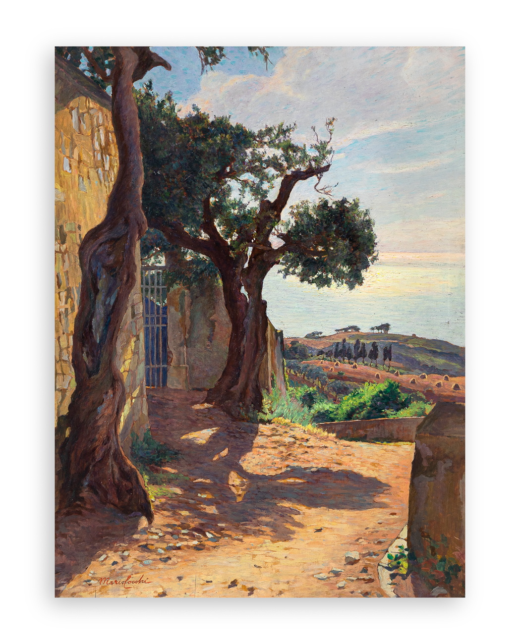 MARIO COCCHI (1898-1957) - Meriggio estivo