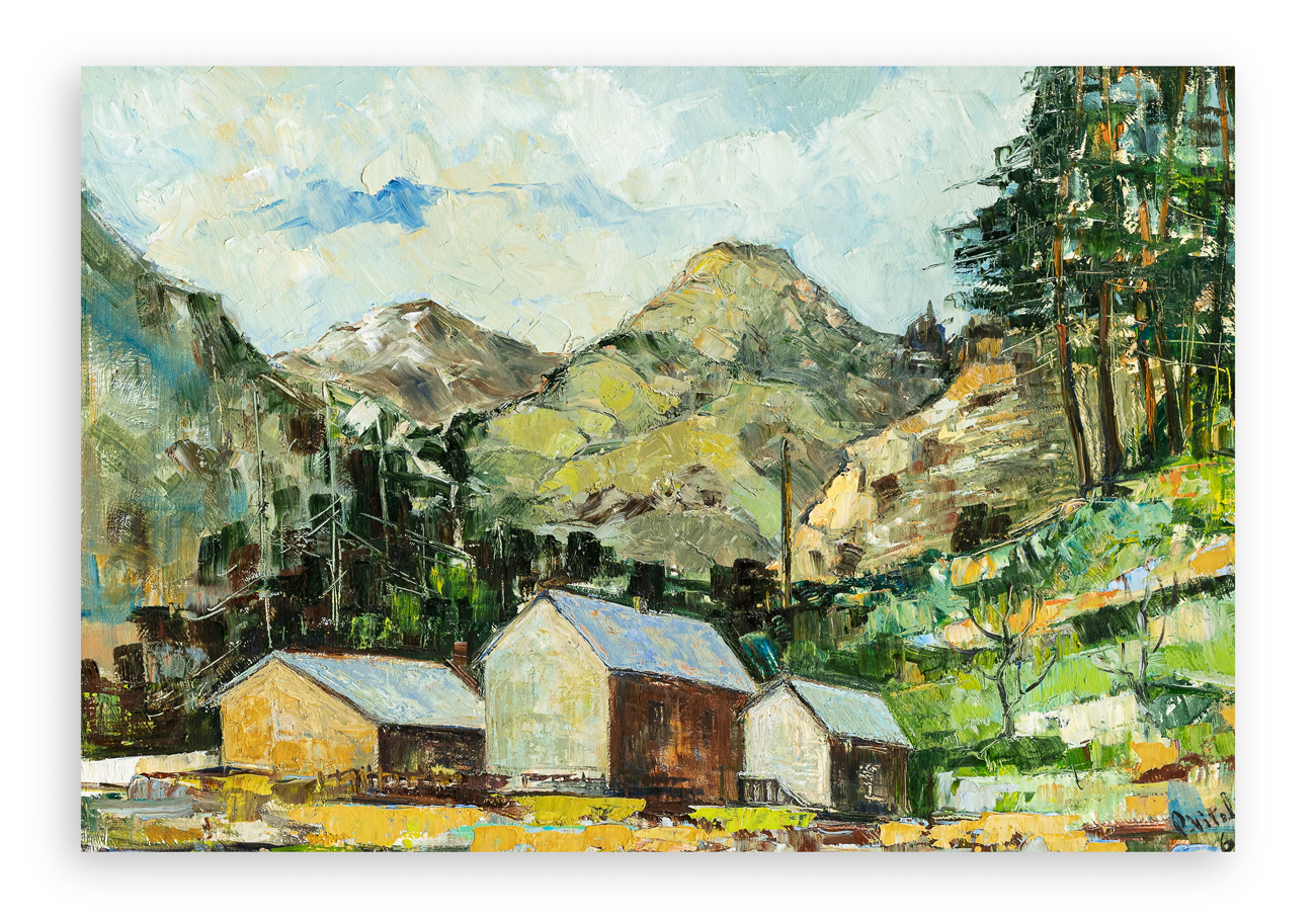 LEONARDO VITALI (1917-1967) - Bormio, 1965