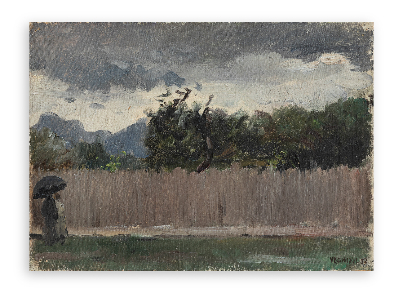 RENATO VERNIZZI (1904-1972) - Senza Titolo, 1957