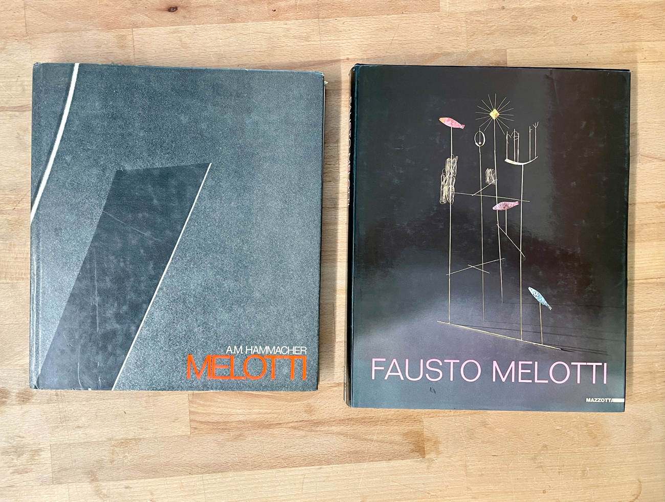 FAUSTO MELOTTI - Lotto unico di 2 cataloghi: