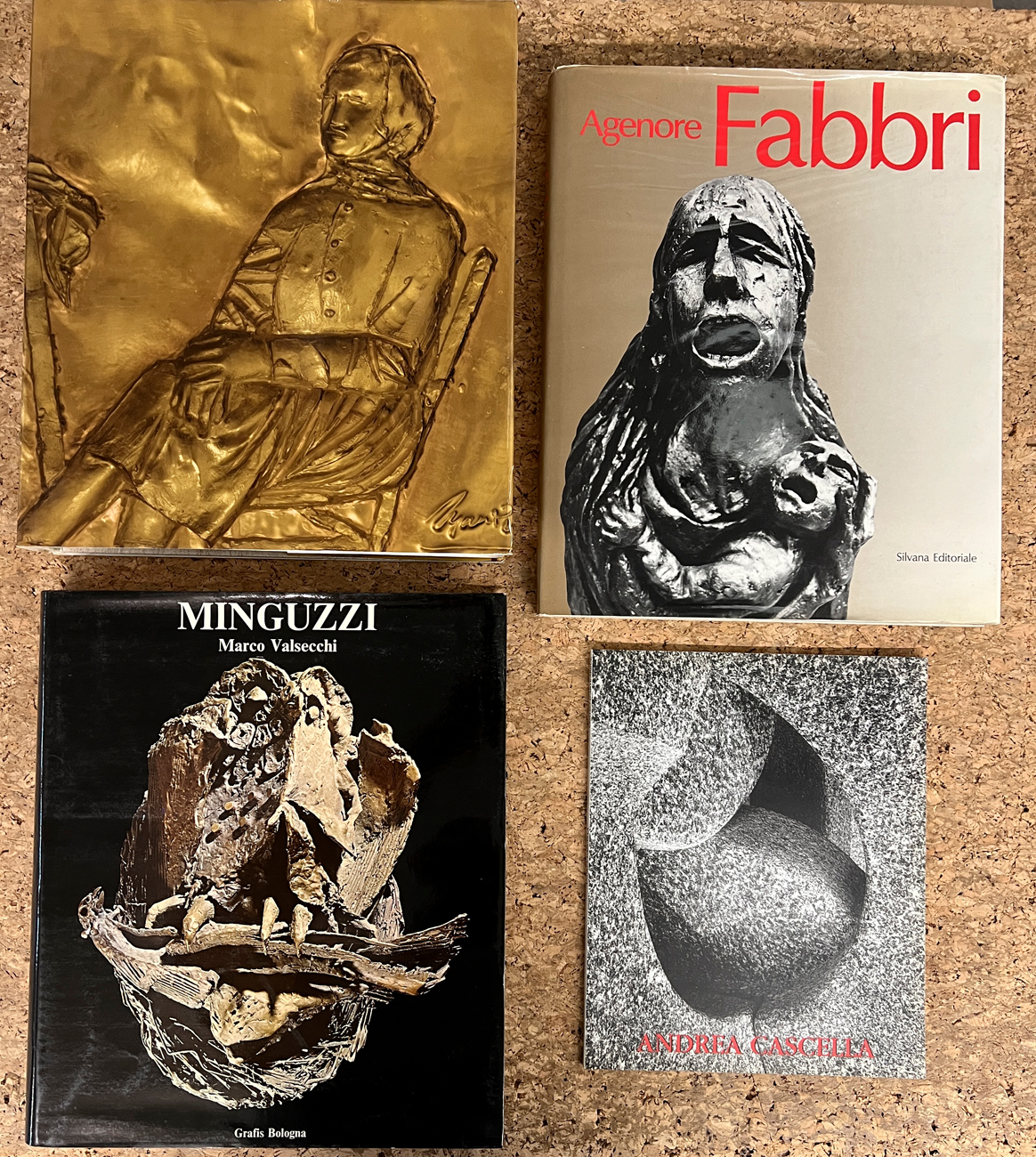 SCULTURA ITALIANA DEL XX SECOLO - Lotto unico di 4 cataloghi