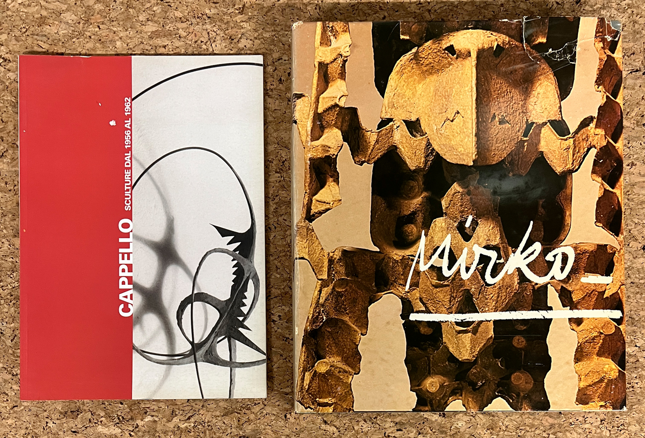 MIRKO BASALDELLA E CARMELO CAPPELLO - Lotto unico di 2 cataloghi