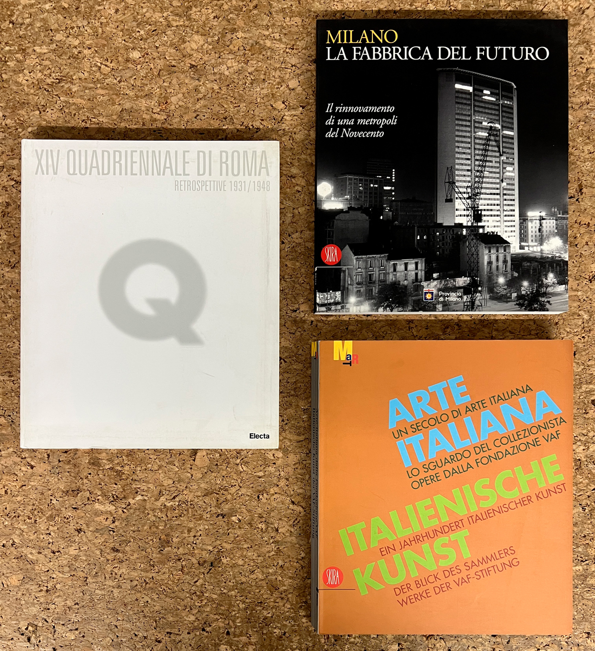 COLLETTIVE D'ARTE DEL XX SECOLO - Lotto unico di 3 cataloghi