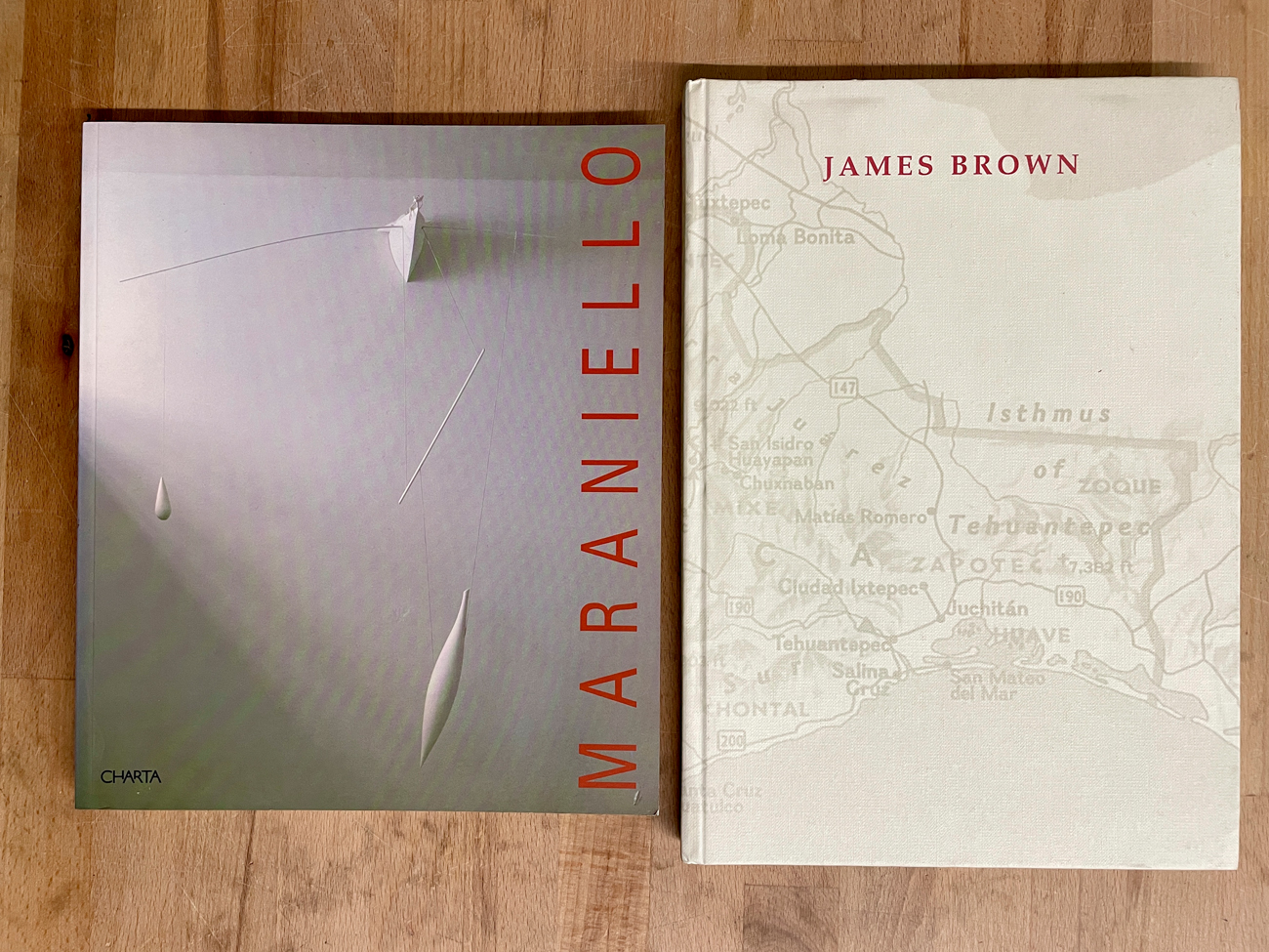 GIUSEPPE MARANIELLO E JAMES BROWN - Lotto unico di 2 cataloghi