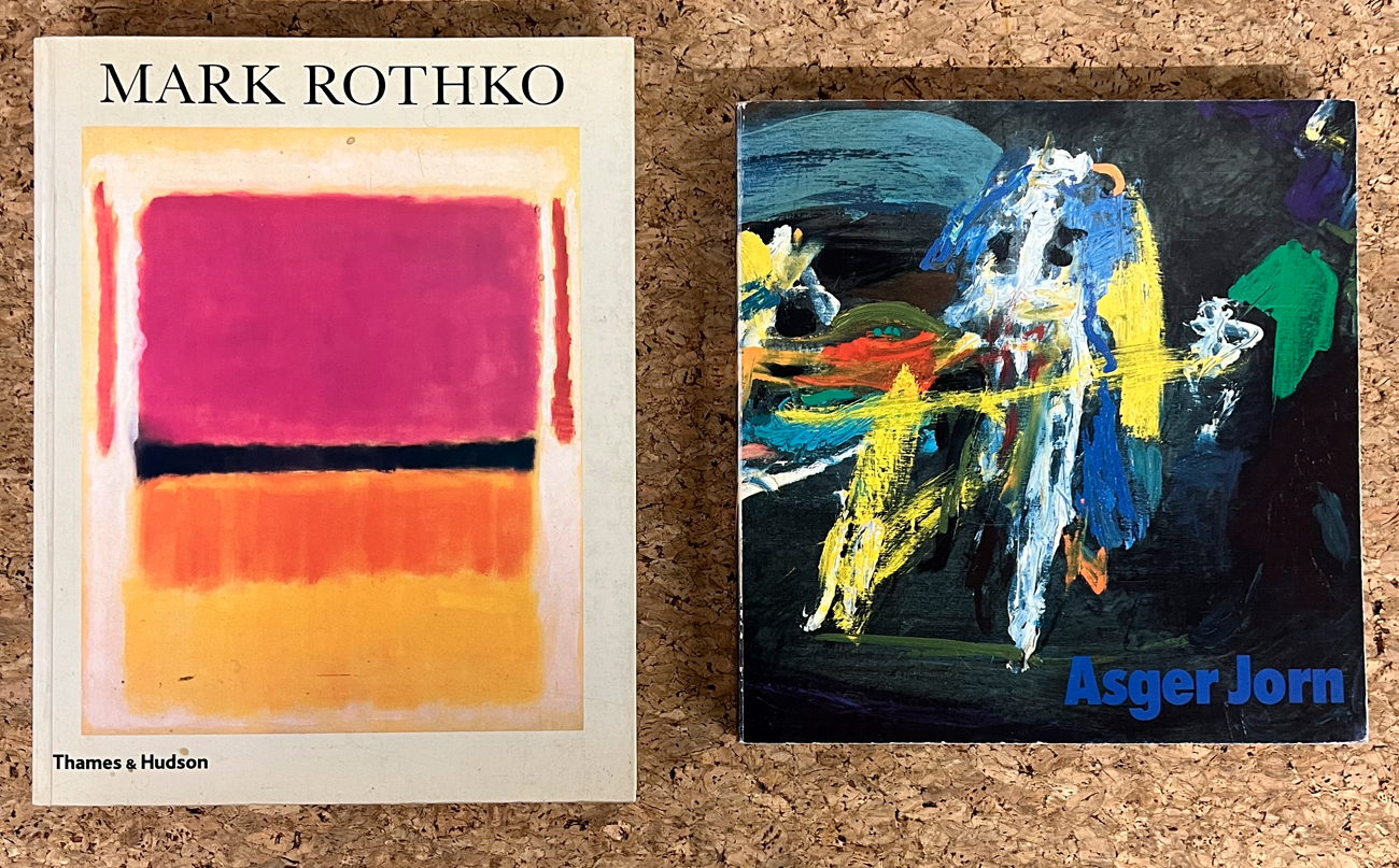 ASGER JORN E MARK ROTHKO - Lotto unico di 2 cataloghi