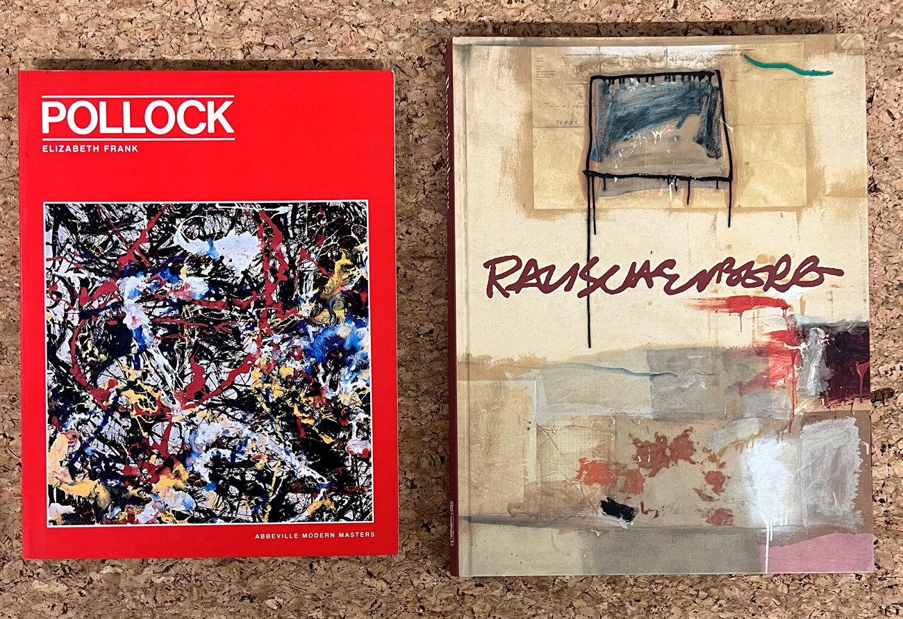 ROBERT RAUSCHENBERG E JACKSON POLLOCK - Lotto unico di 2 cataloghi