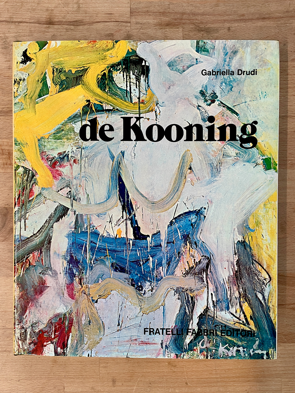 WILLEM DE KOONING - De Kooning, 1977
