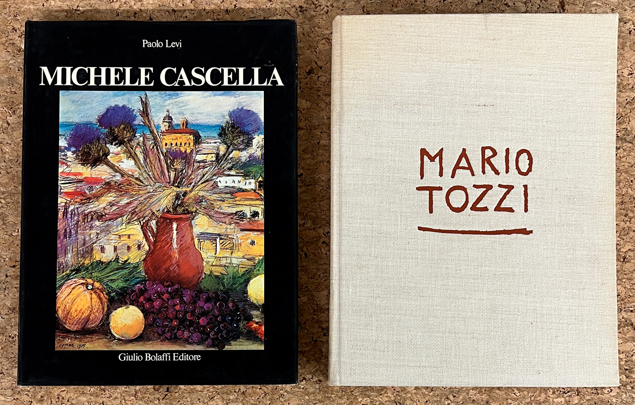 MARIO TOZZI E MICHELE CASCELLA - Lotto unico di 2 cataloghi