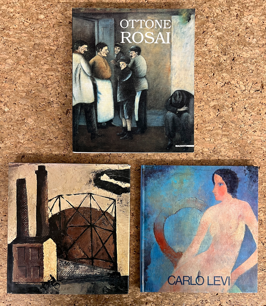 OTTONE ROSAI, MARIO SIRONI E CARLO LEVI - Lotto unico di 3 cataloghi