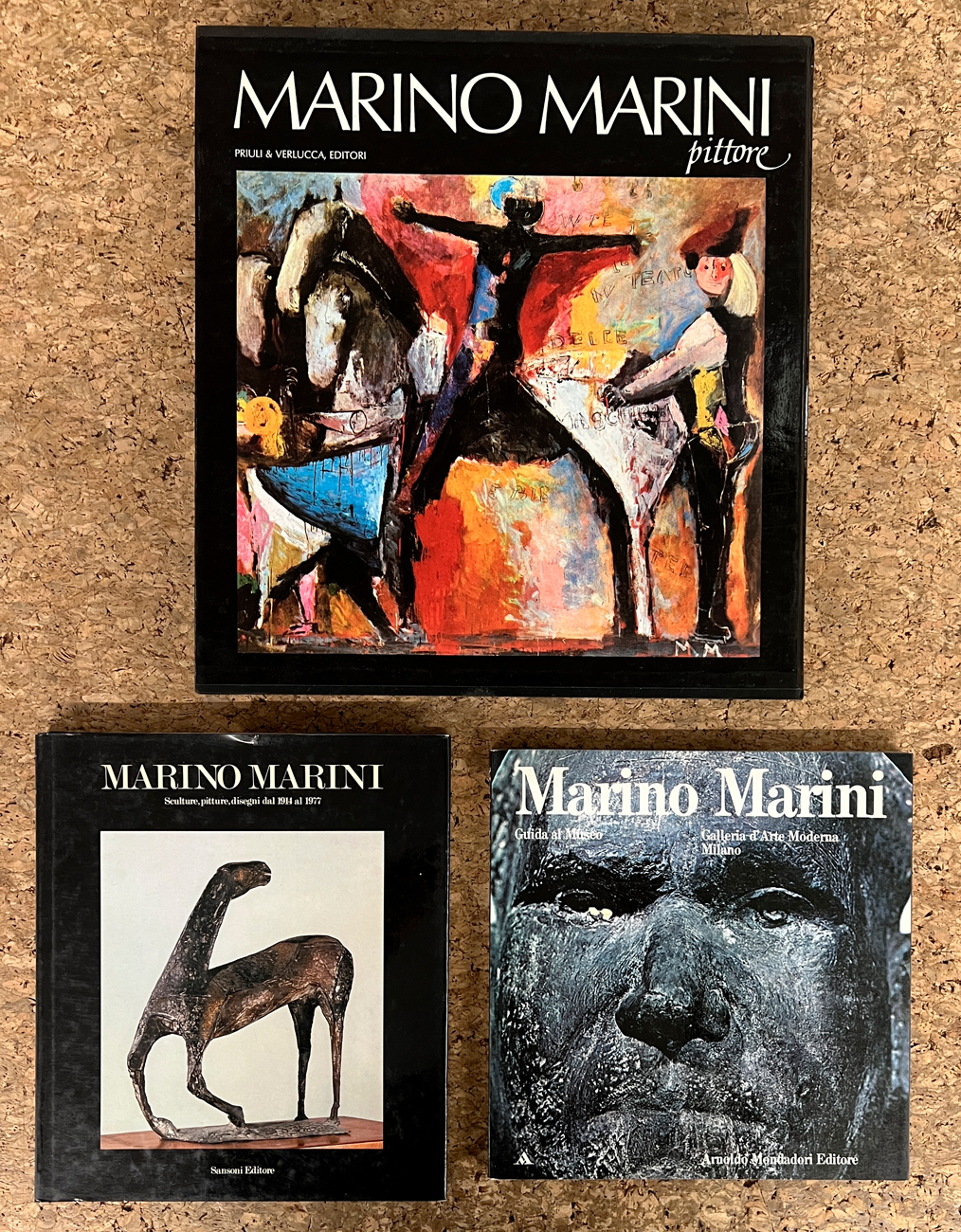 MARINO MARINI - Lotto unico di 3 cataloghi