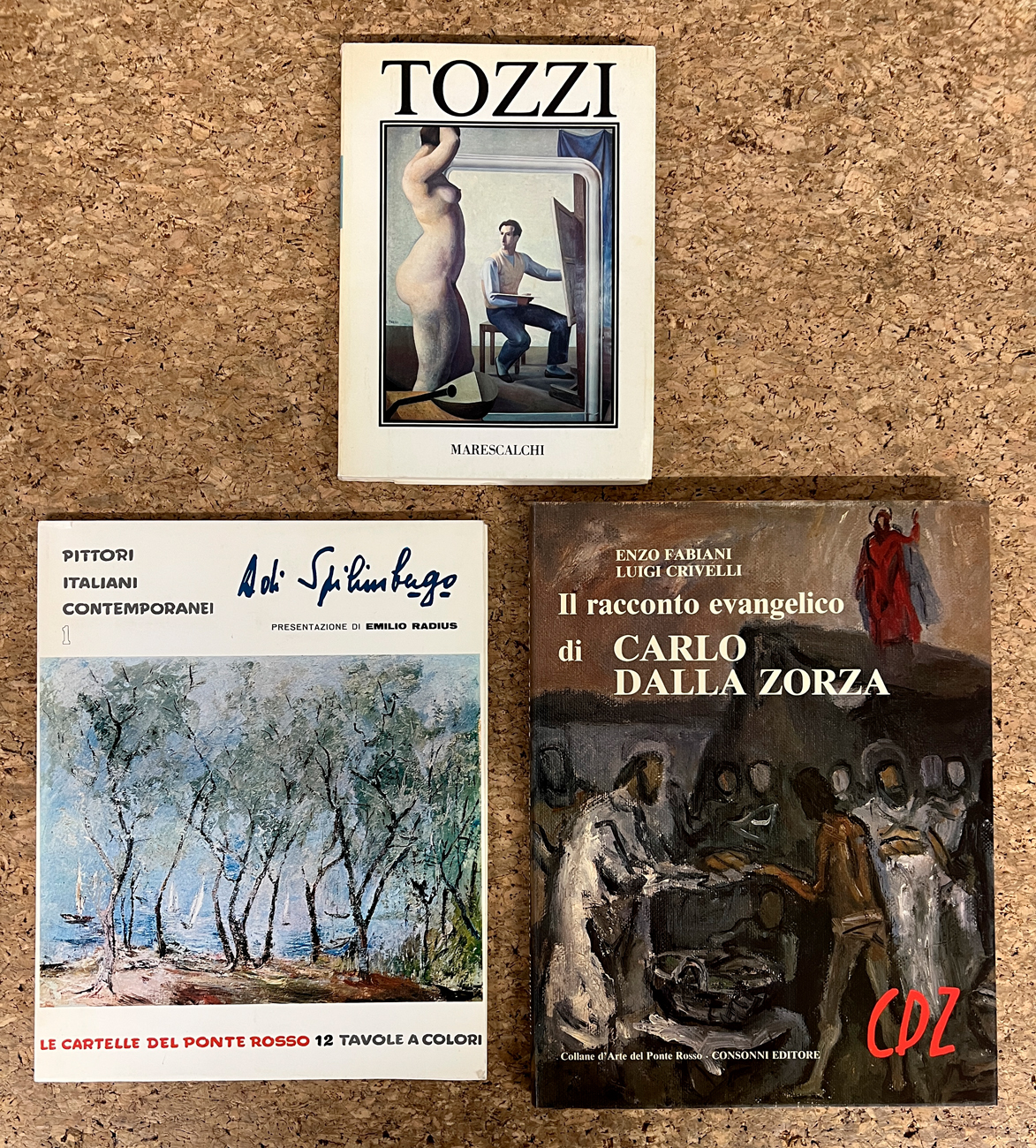 PITTURA FIGURATIVA ITALIANA DEL XX SECOLO - Lotto unico di 3 cataloghi