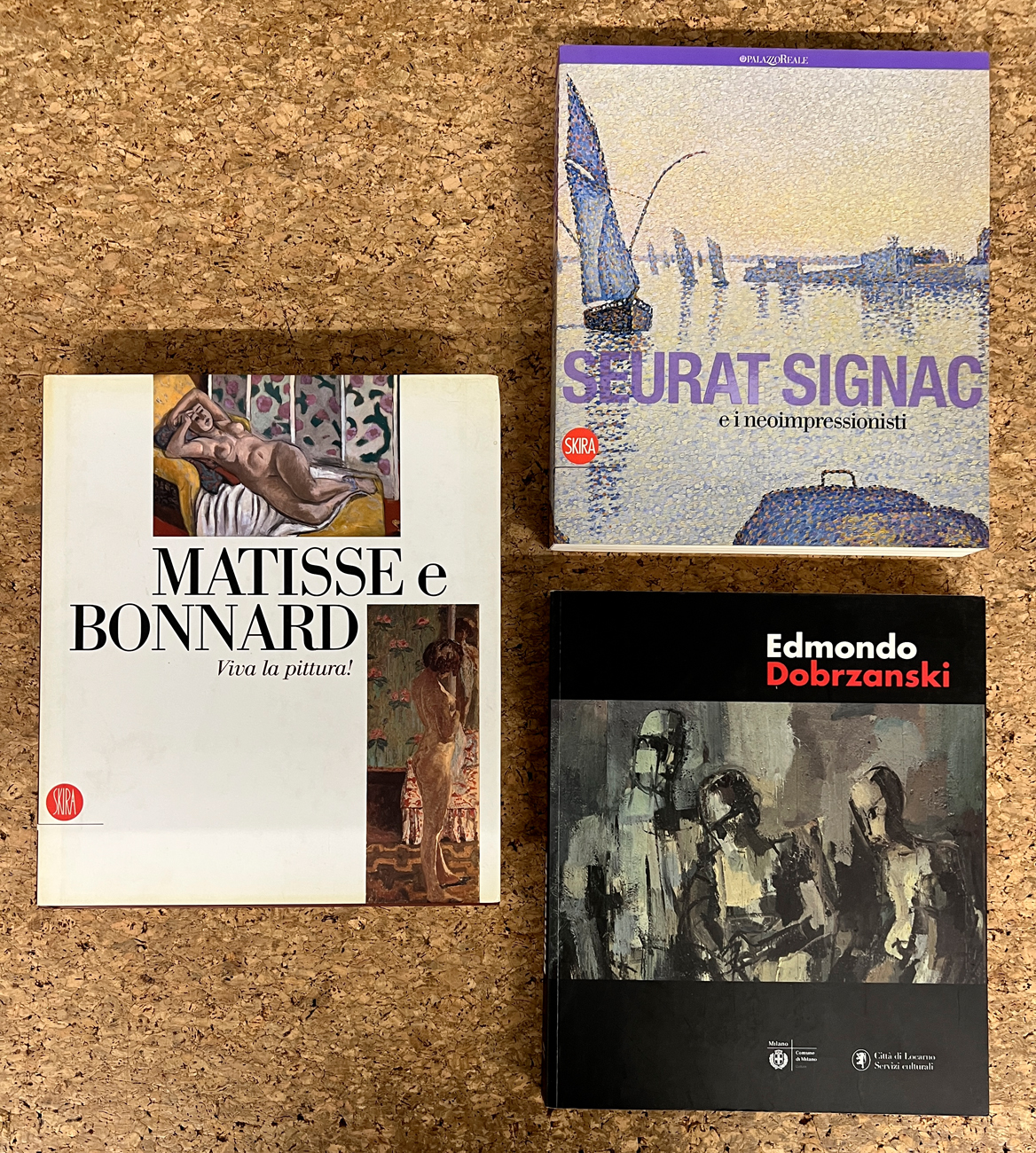 GRANDI MAESTRI DELLA STORIA DELL'ARTE - Lotto unico di 3 cataloghi