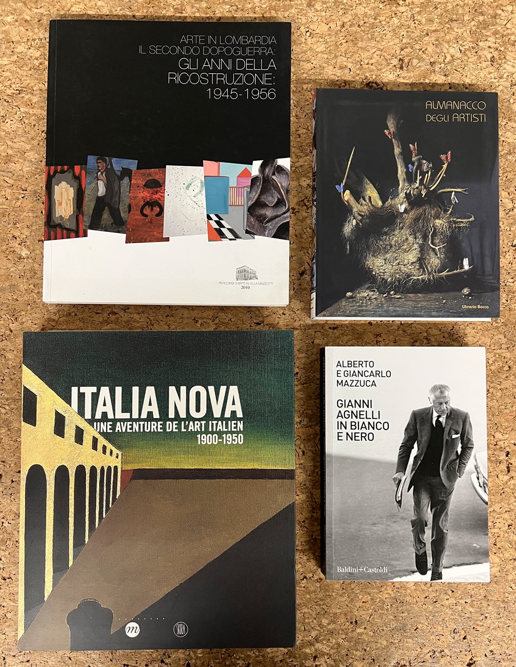 COLLETTIVE E COLLEZIONI D'ARTE - Lotto unico di 4 cataloghi