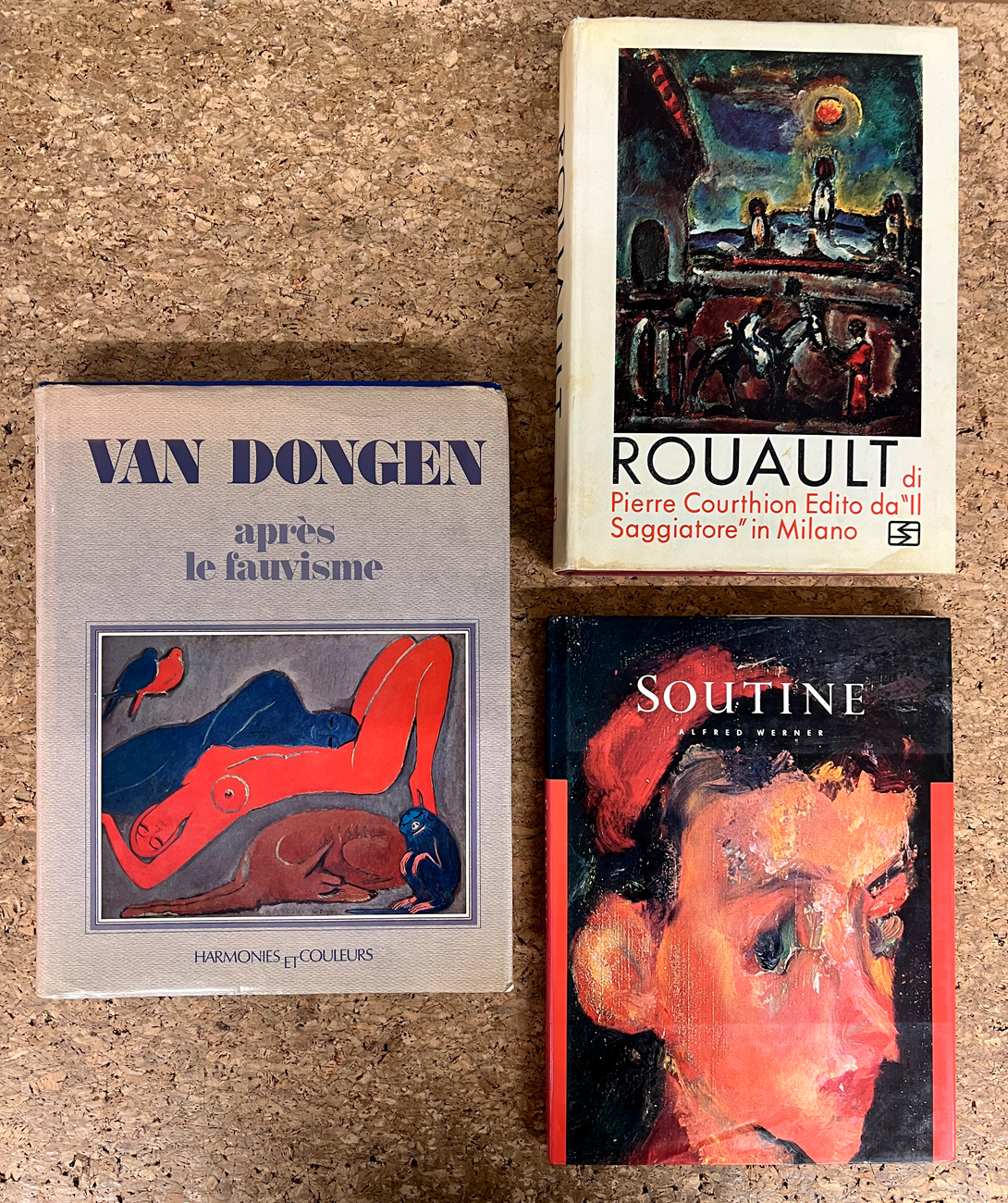 VAN DONGEN, SOUTINE E ROUAULT - Lotto unico di 3 cataloghi
