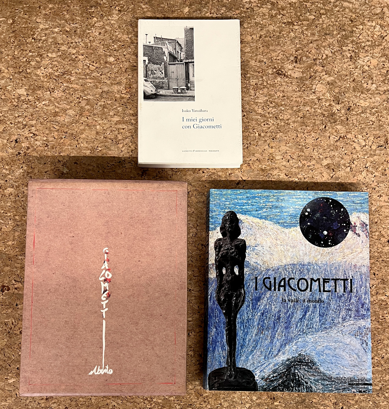 ALBERTO GIACOMETTI - Lotto unico di 3 cataloghi