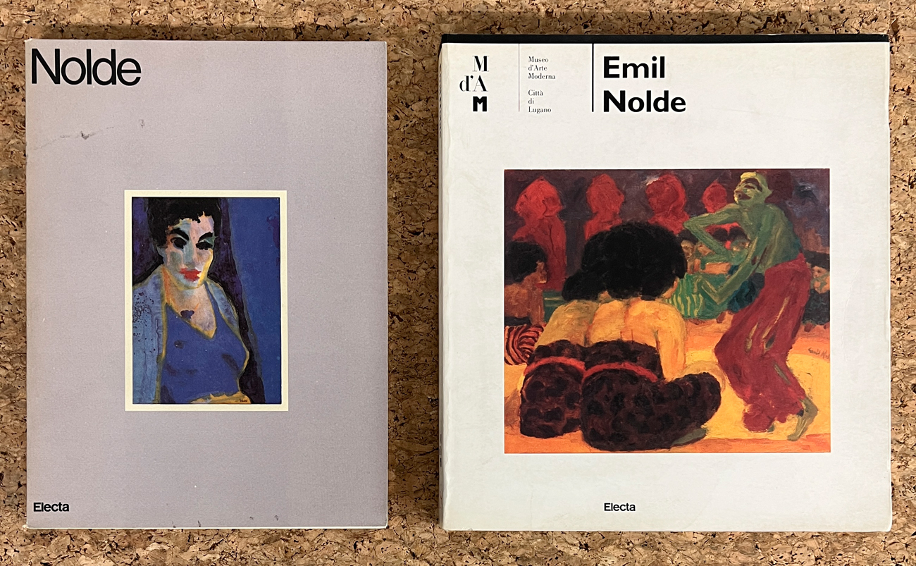 EMIL NOLDE - Lotto unico di 2 cataloghi