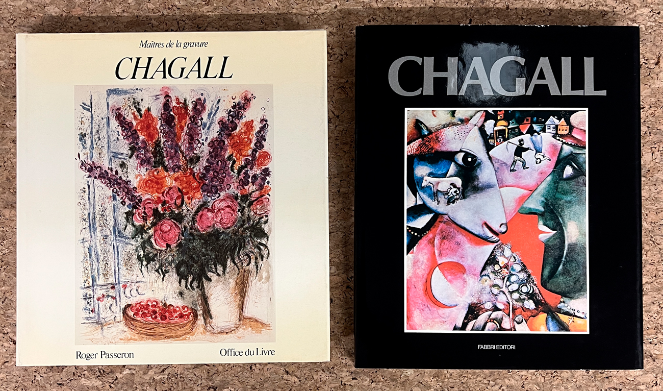 MARC CHAGALL - Lotto unico di 2 cataloghi