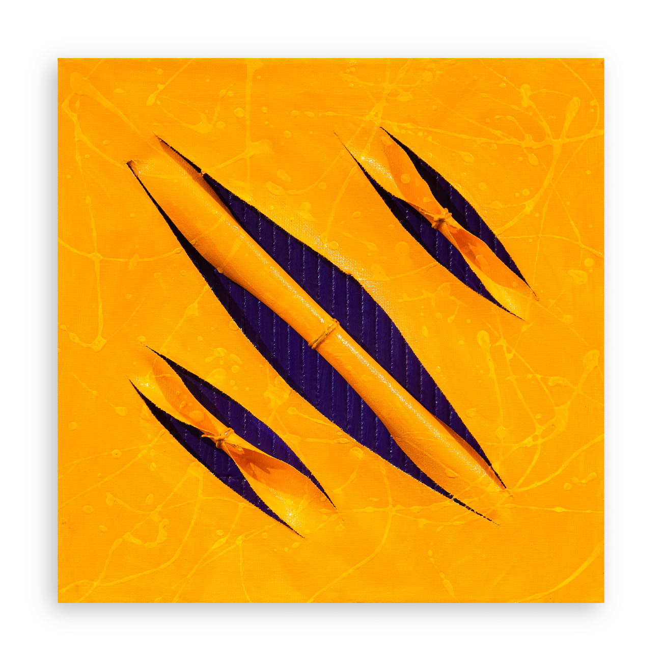 CALOGERO SALEMI (1966) -  Squarci di viola, 2025