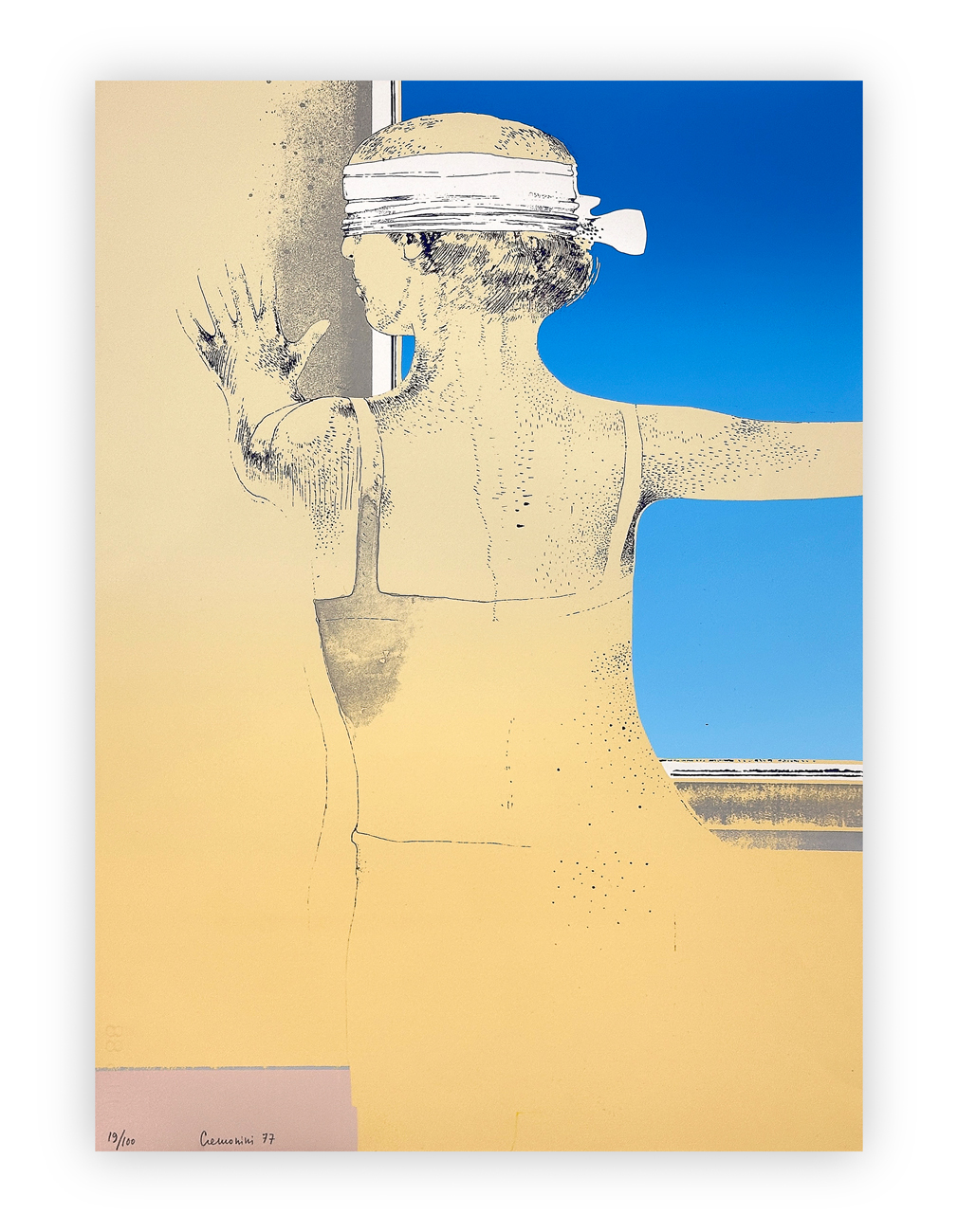 LEONARDO CREMONINI (1925-2010) - Senza Titolo, 1977