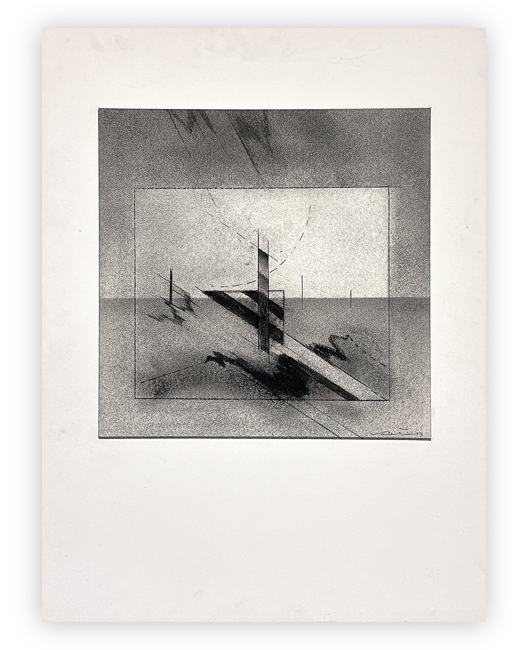 WALTER VALENTINI (1928-2022) - Senza Titolo, 1973