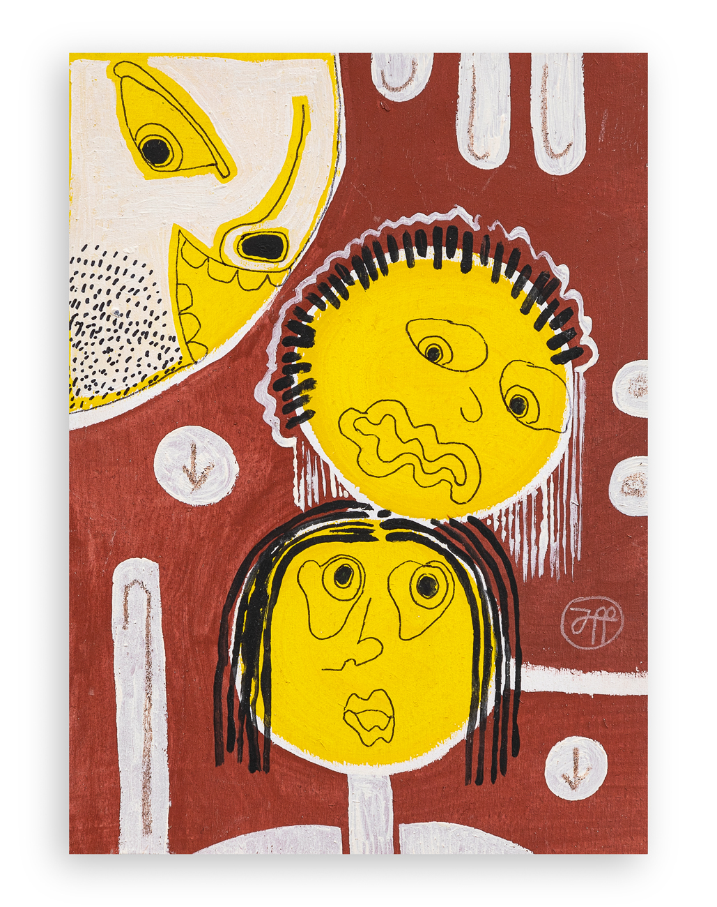 FILIPPO BIAGIOLI (1975) - Volti, 2019