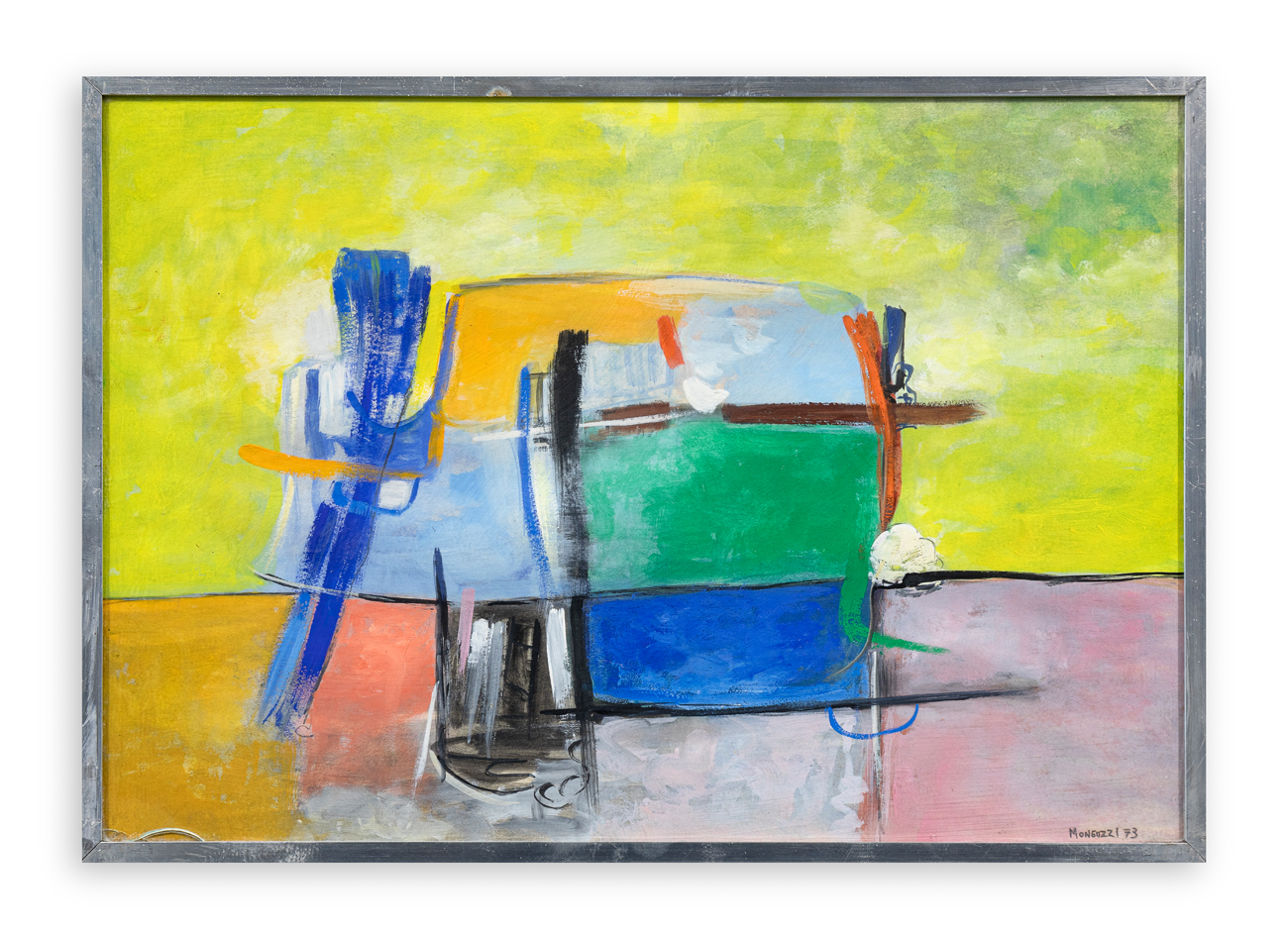 GIUSEPPE MONGUZZI (1939) - Senza Titolo, 1973