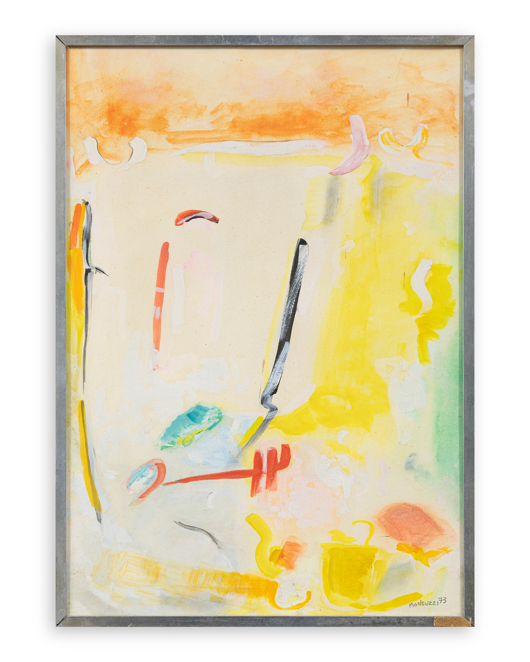 GIUSEPPE MONGUZZI (1939) - Senza Titolo, 1973