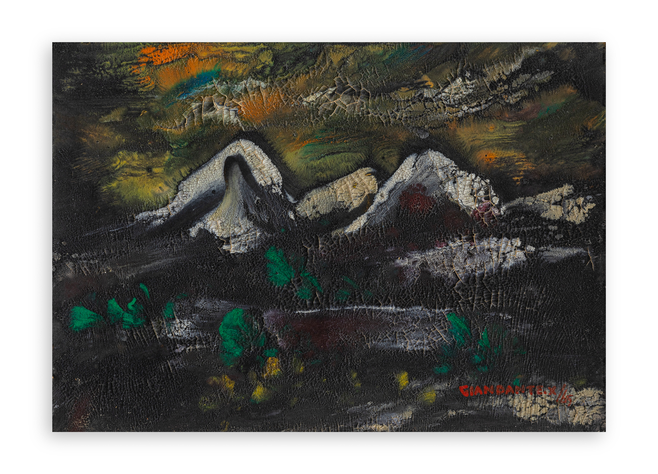 GIANDANTE X (1900-1984) - Senza Titolo, 1965