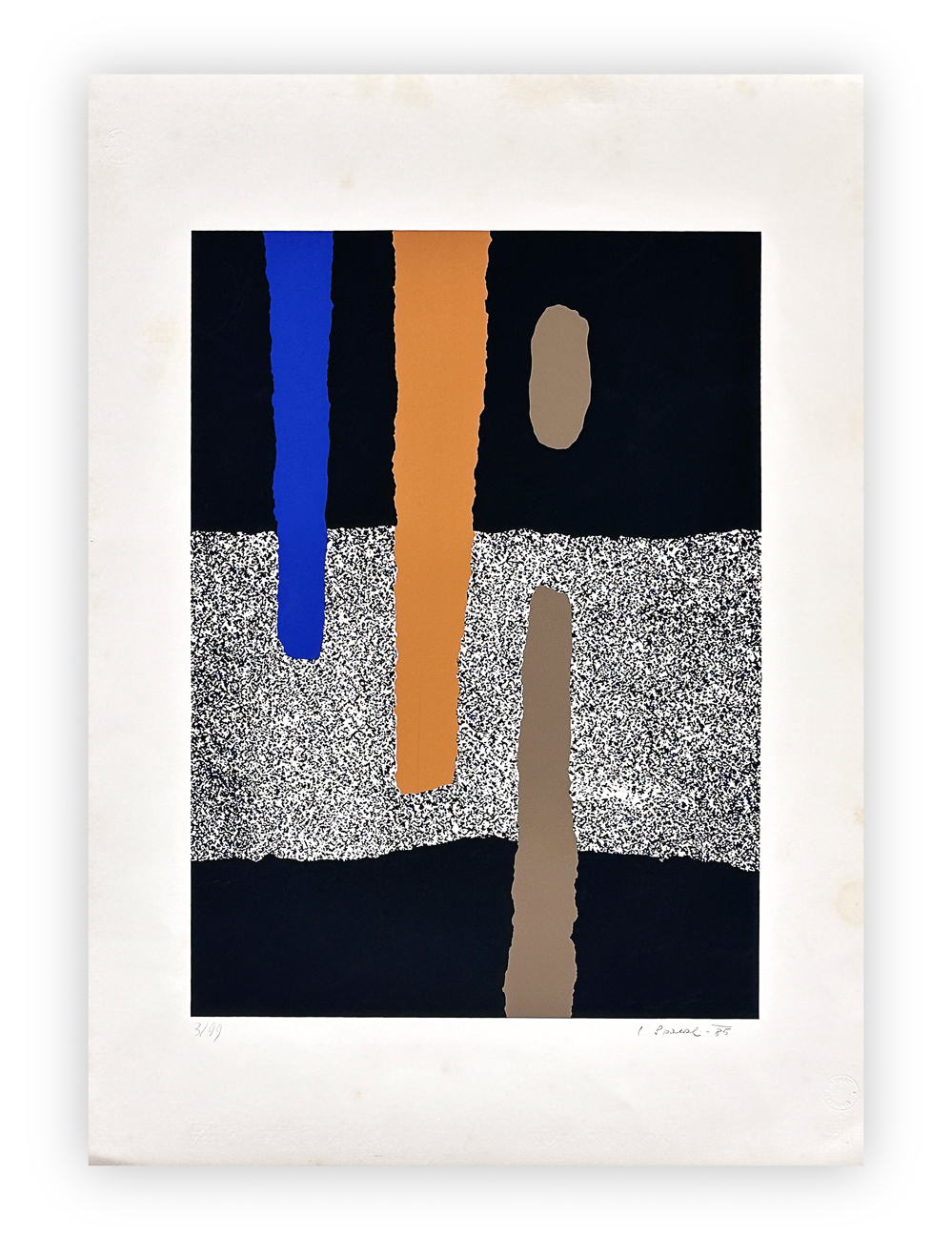 LUIGI SPACAL (1907-2000) - Senza Titolo, 1985