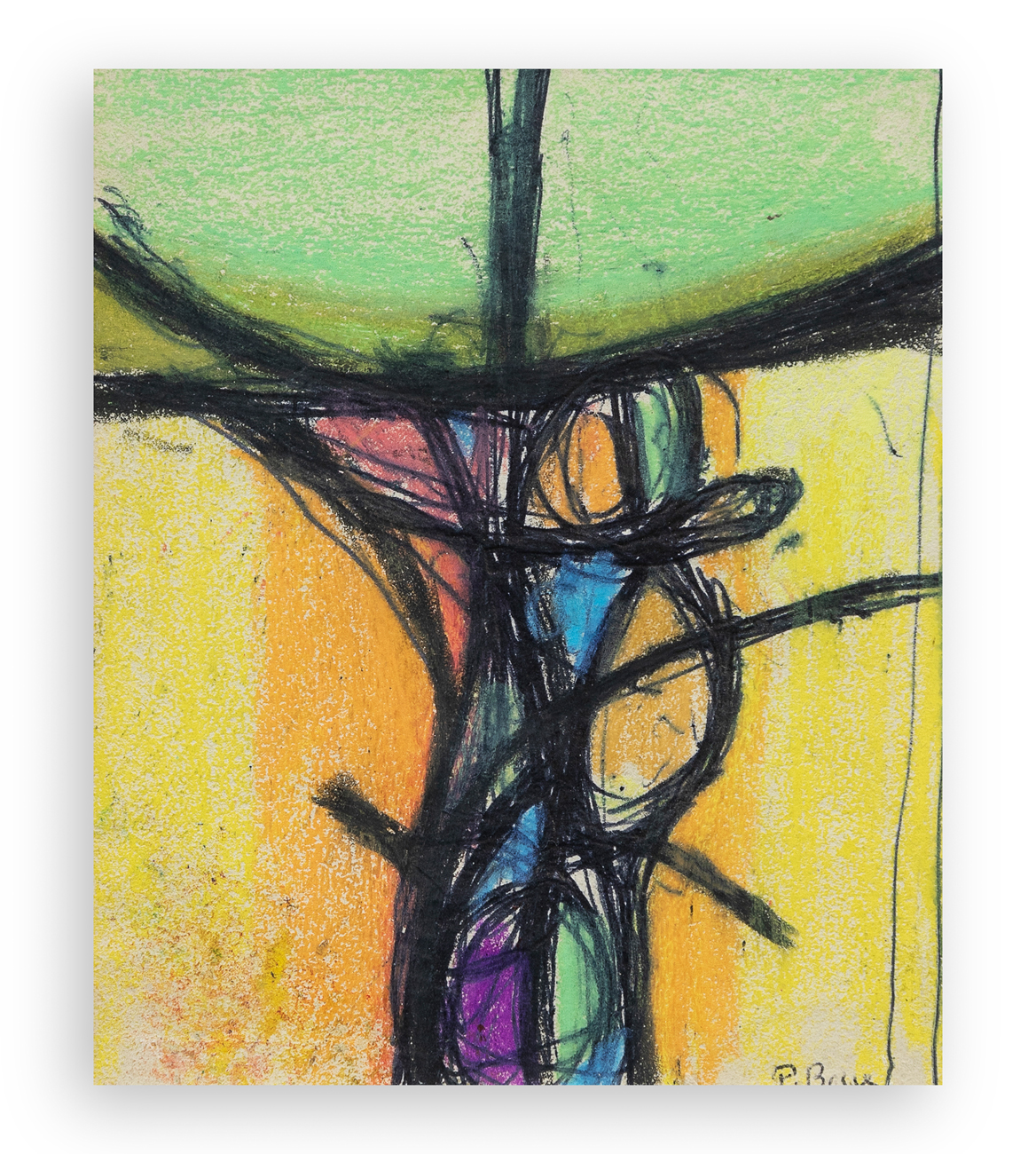 POMPEO BORRA (1898-1973) - Forme, 1958