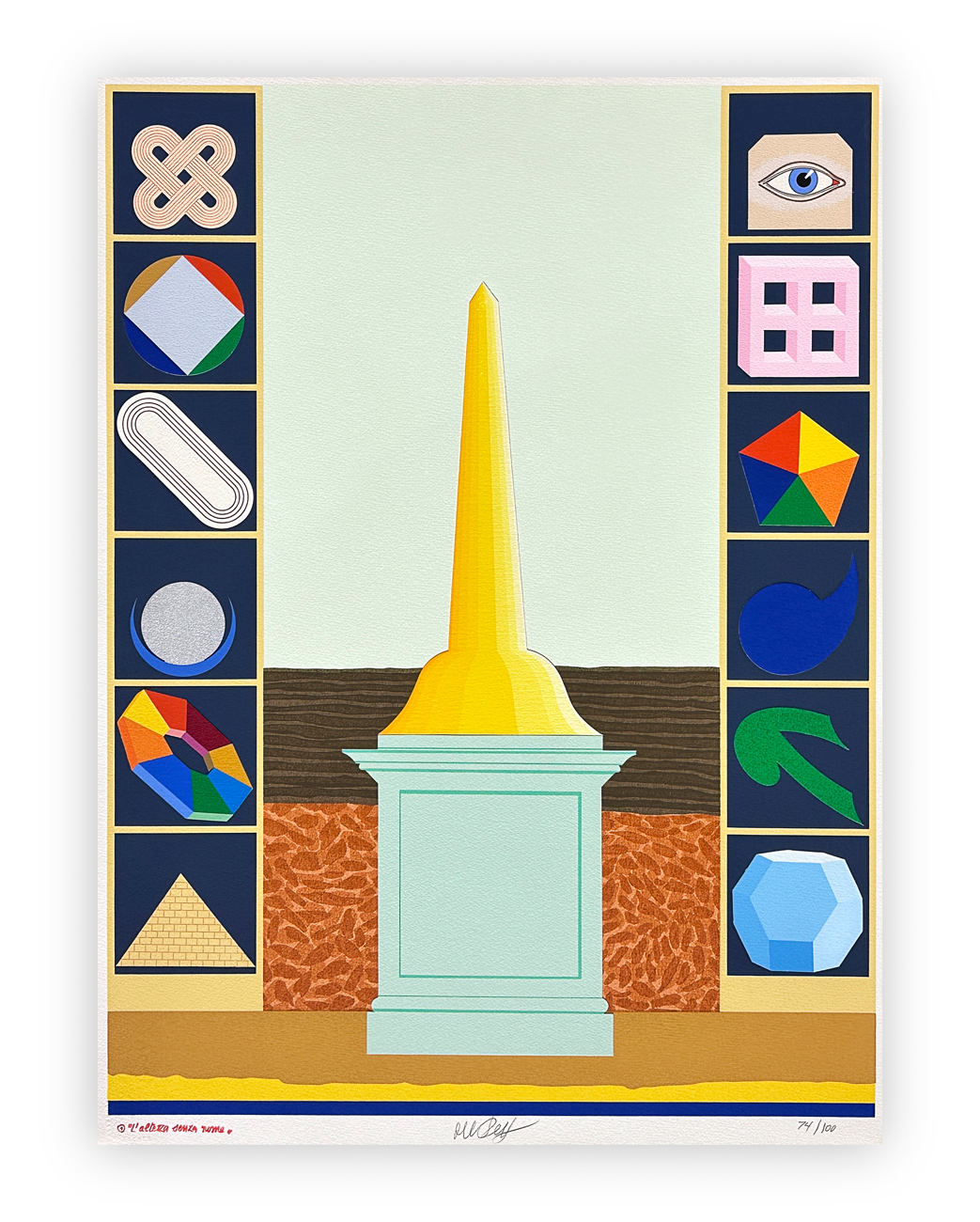 LUCIO DEL PEZZO (1933-2020) - L'Altezza senza nome