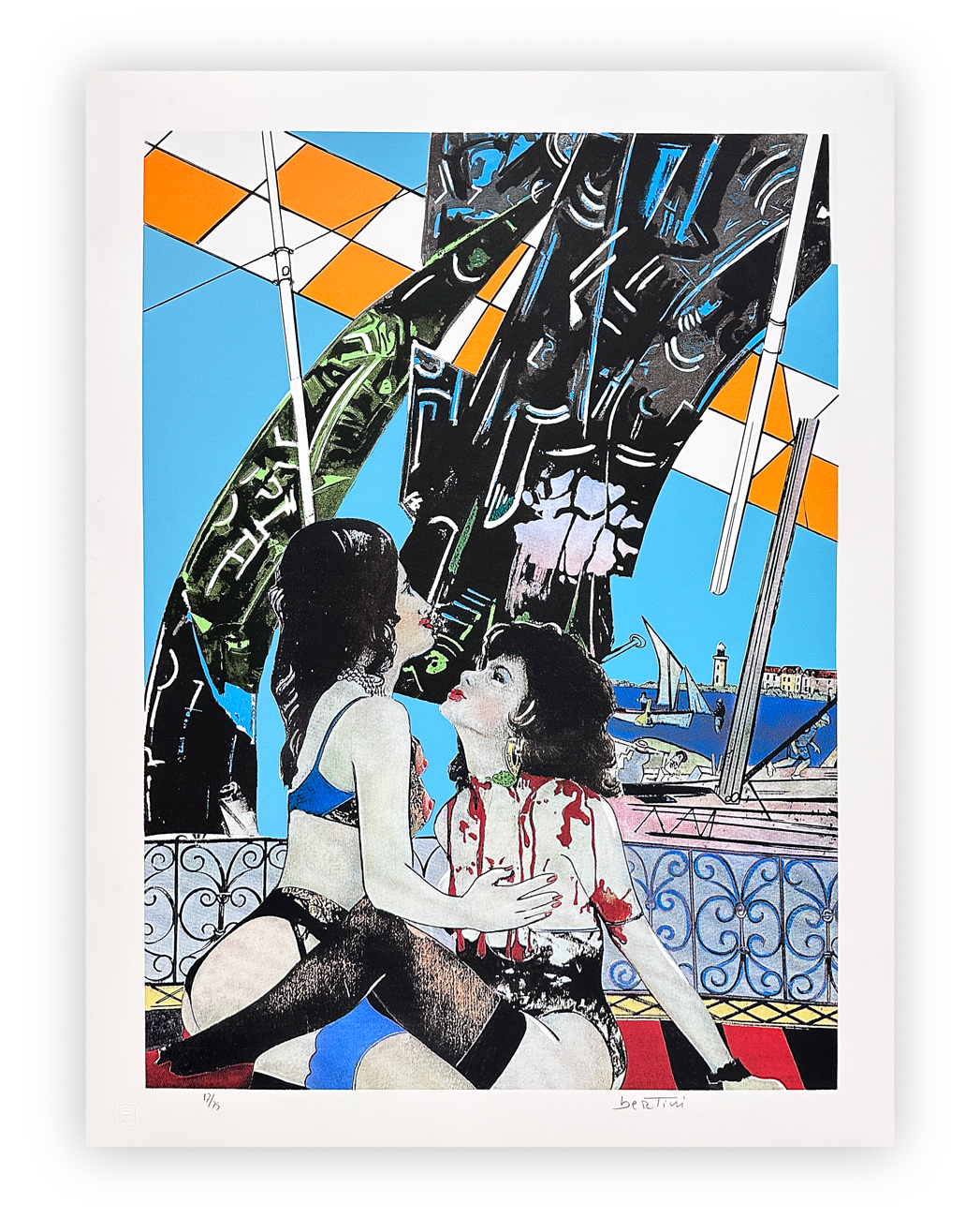 GIANNI BERTINI (1922-2010)  - Senza Titolo