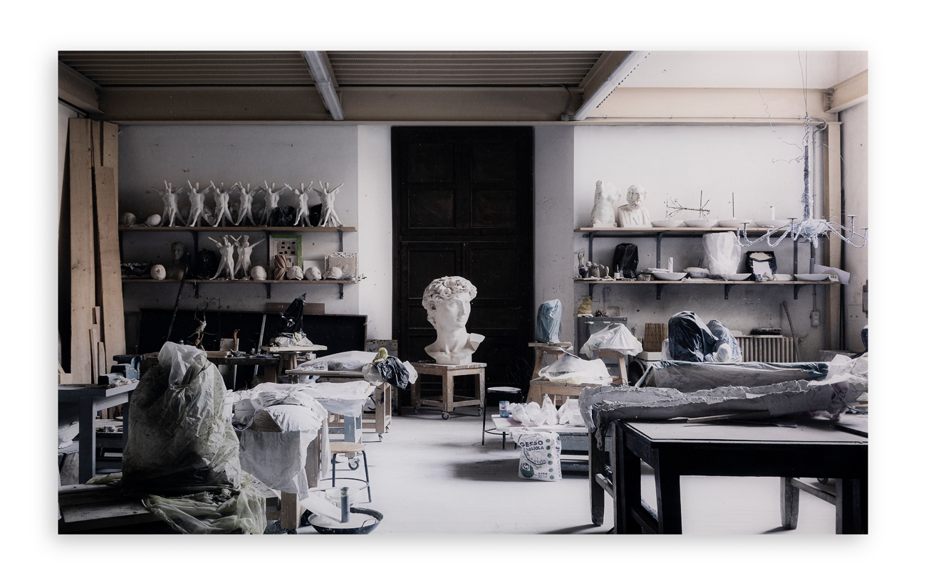 CINZIA NATICCHIONI ROJAS - Artist atelier, 2013