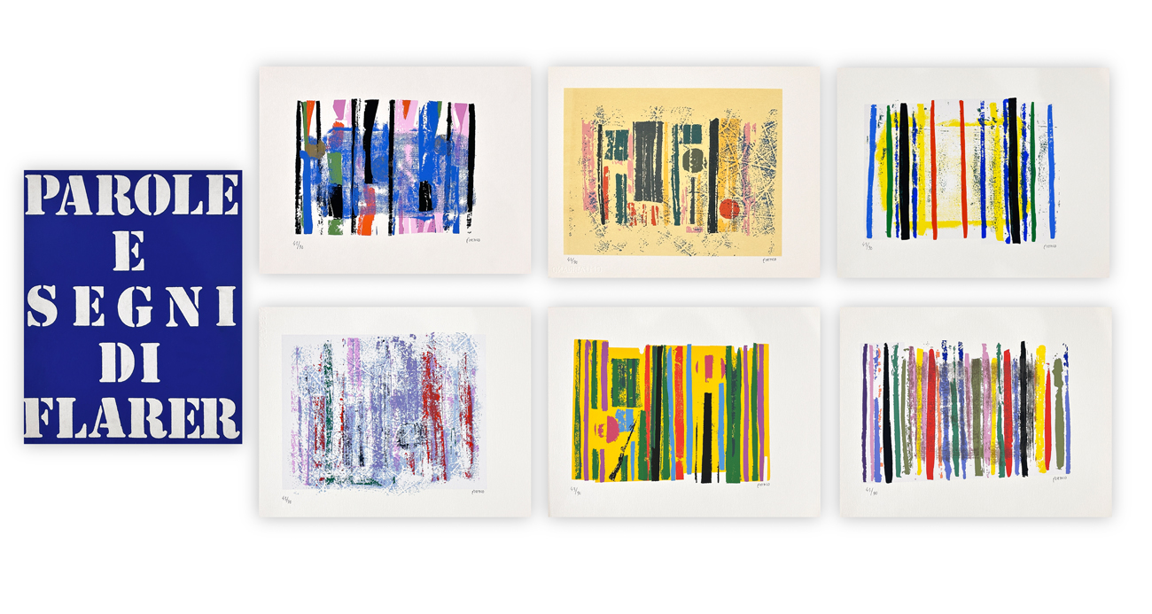 FRANCO FLARER (1899-1973) - Parole e segni di Franco Flarer, 1969